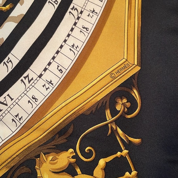 Hermès ASTROLOGIE DIES ET HORE scarf 90 ☀️ ⭐️ - Picture 8 of 10